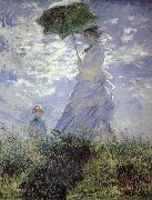 Claude Monet Woman with a Parasol France oil painting artist